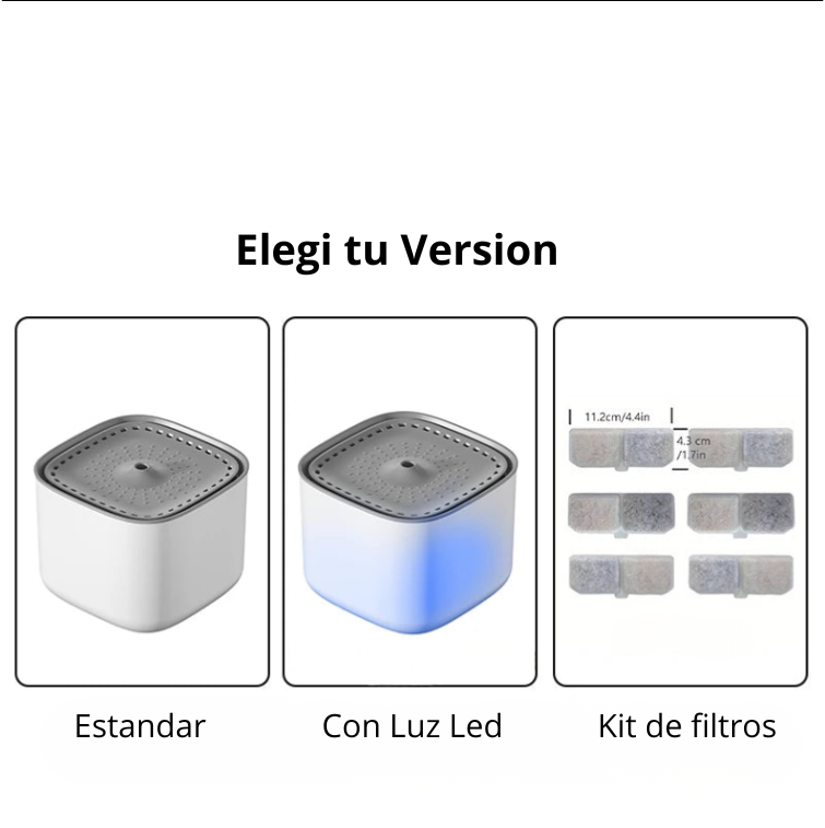 🐾 Fuente de Agua Automática 3L para Mascotas – Hidratación sin esfuerzo, todo el día